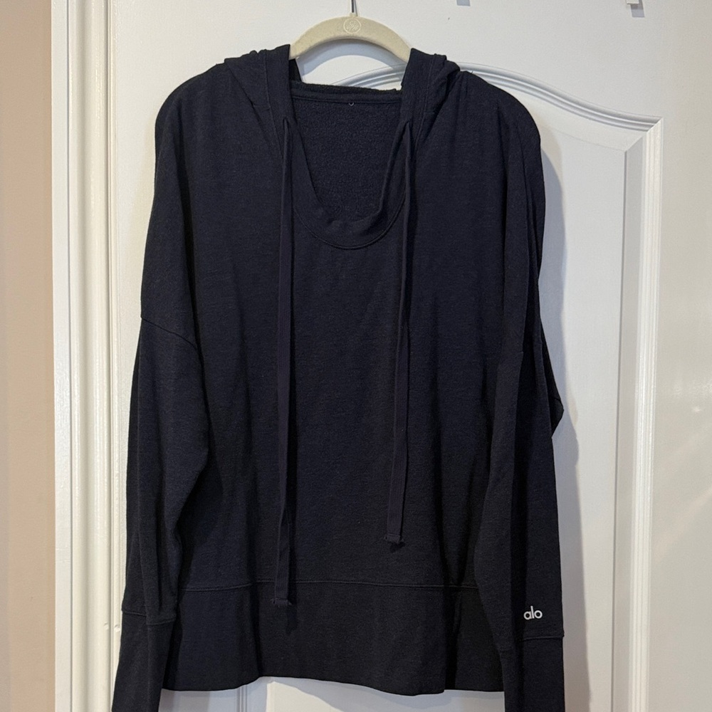 Alo Navy Hoodie-L